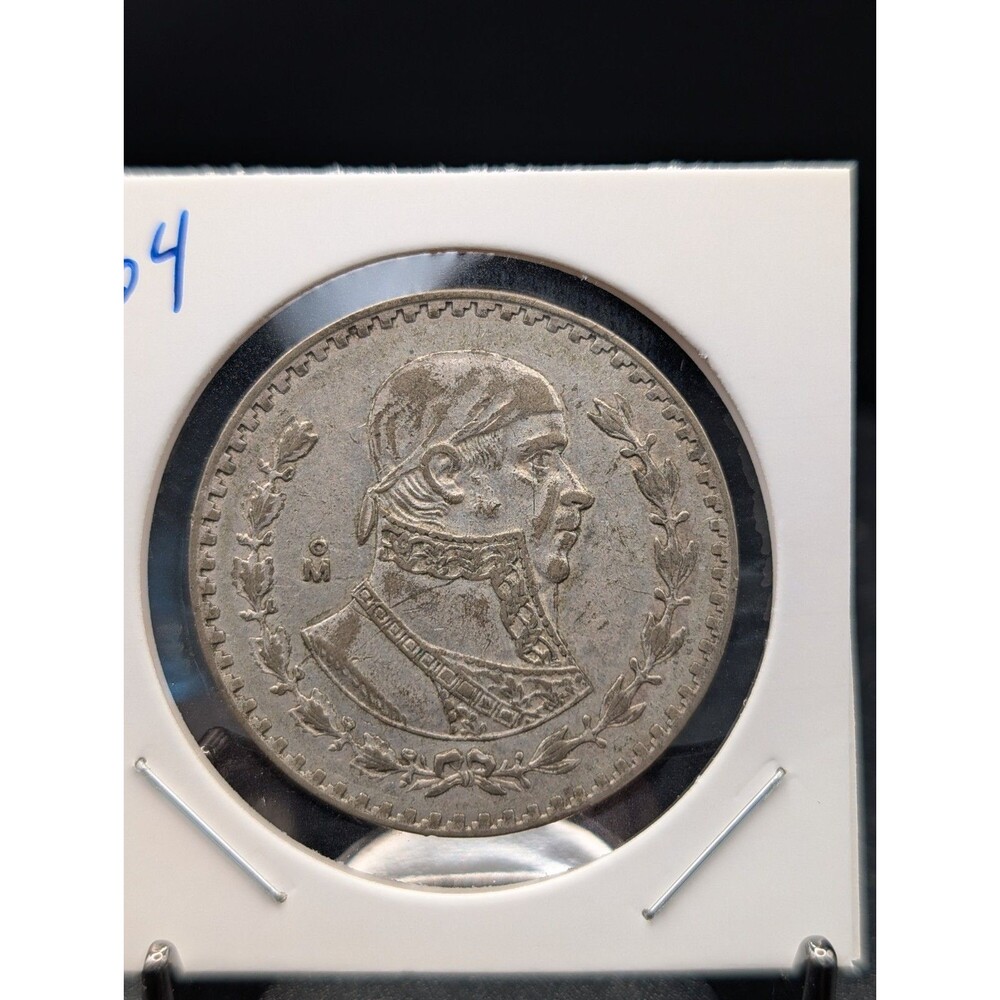 Mexico Un Peso 1964 • Semi‑Key Date • Silver‑Bearing Coin • Estate Find • Circ
